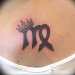 Фото тату созвездие девы 12.07.2019 №008 - tattoo constellation maiden - tattoo-photo.ru