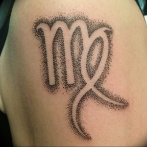 Фото тату созвездие девы 12.07.2019 №014 - tattoo constellation maiden - tattoo-photo.ru