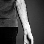 Фото тату созвездие на руке 12.07.2019 №012 - tattoo constellation on arm - tattoo-photo.ru