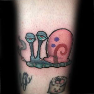 Фото тату улитка 28.07.2019 №181 - snail tattoo - tattoo-photo.ru