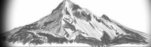 Фото эскиз тату горы 23.07.2019 №046 - sketch of a mountain tattoo - tattoo-photo.ru