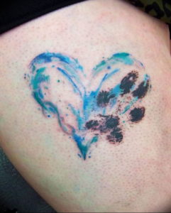 Фото тату для девушек лапки 12.08.2019 №003 - tattoo for girls paws - tattoo-photo.ru