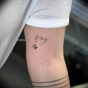 Фото тату лапки 12.08.2019 №038 - paw tattoo - tattoo-photo.ru
