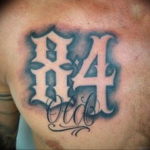 Фото тату цифра 8 21.08.2019 №044 - tattoo number 8 - tattoo-photo.ru