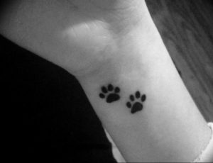 Фото тату для девушек лапки 12.08.2019 №002 - tattoo for girls paws - tattoo-photo.ru