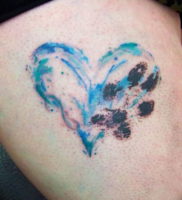Фото тату для девушек лапки 12.08.2019 №003 — tattoo for girls paws — tattoo-photo.ru