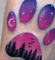 Фото тату для девушек лапки 12.08.2019 №008 — tattoo for girls paws — tattoo-photo.ru