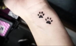 Фото тату лапки 12.08.2019 №019 - paw tattoo - tattoo-photo.ru