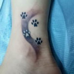 Фото тату лапки 12.08.2019 №063 - paw tattoo - tattoo-photo.ru