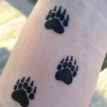 Фото тату лапки 12.08.2019 №077 - paw tattoo - tattoo-photo.ru