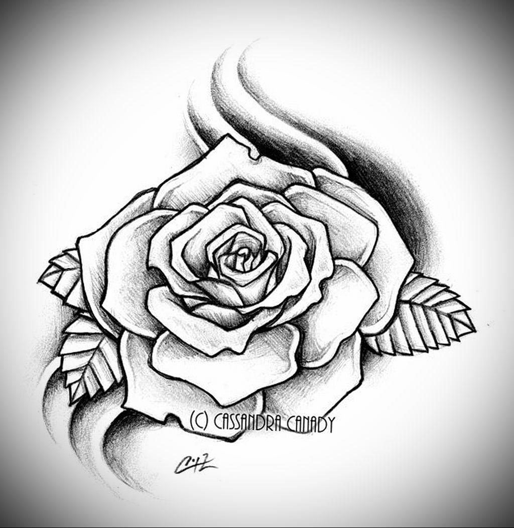 Foto Roza Tatu Eskiz 13 09 2019 046 Rose Tattoo Sketch Tattoo Photo Ru Tattoo Photo Ru