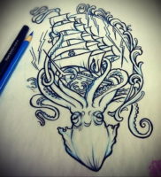Фото тату эскизы легкие 13.09.2019 №009 — tattoo sketches light — tattoo-photo.ru
