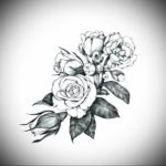 Фото эскизы тату цветы 13.09.2019 №013 - flower sketch designs - tattoo-photo.ru