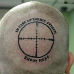 тату надписи на затылке 24.09.2019 №002 -the back of the head tattoo- tattoo-photo.ru