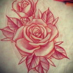 Фото роза тату эскиз 13.09.2019 №006 - rose tattoo sketch - tattoo-photo.ru