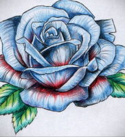 Фото роза тату эскиз 13.09.2019 №035 — rose tattoo sketch — tattoo-photo.ru