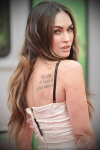 Фото тату Меган Фокс 23.09.2019 №061 - Megan Fox Tattoos - tattoo-photo.ru