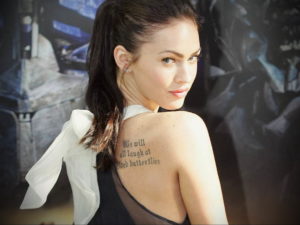 Фото тату Меган Фокс 23.09.2019 №109 - Megan Fox Tattoos - tattoo-photo.ru