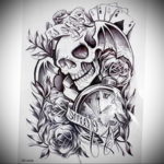 Фото тату эскизы мужские 13.09.2019 №025 - tattoo sketches for men - tattoo-photo.ru