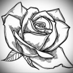 Фото эскизы тату цветы 13.09.2019 №006 - flower sketch designs - tattoo-photo.ru
