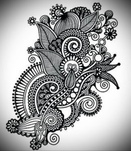 Фото эскизы тату цветы 13.09.2019 №010 - flower sketch designs - tattoo-photo.ru