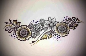 Фото эскизы тату цветы 13.09.2019 №025 - flower sketch designs - tattoo-photo.ru