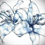 Фото эскизы тату цветы 13.09.2019 №027 - flower sketch designs - tattoo-photo.ru
