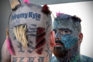 тату на затылке для мужчин 24.09.2019 №026 -the back of the head tattoo- tattoo-photo.ru