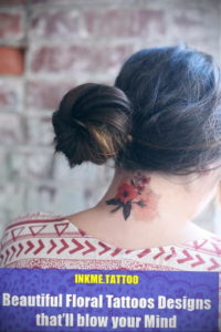 тату на затылке и шее 24.09.2019 №042 -the back of the head tattoo- tattoo-photo.ru
