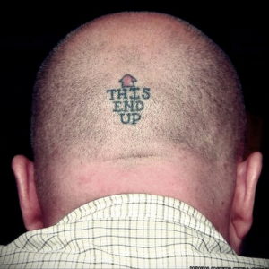 тату надписи на затылке 24.09.2019 №010 -the back of the head tattoo- tattoo-photo.ru