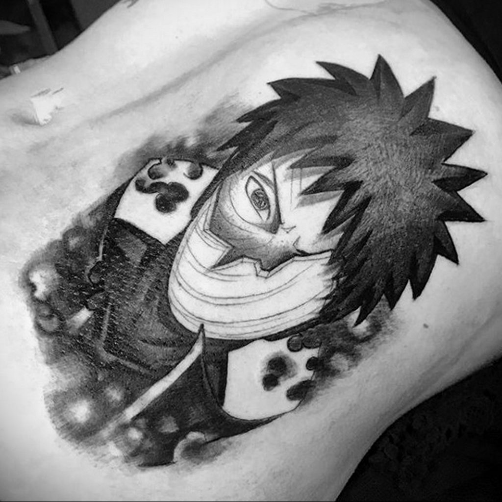 аниме тату эскизы 19.01.2020 №022 -anime tattoo sketches- tattoo-photo.ru -tattoo-photo.ru