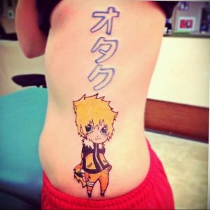 аниме тату 19.01.2020 №030 -anime tattoo- tattoo-photo.ru