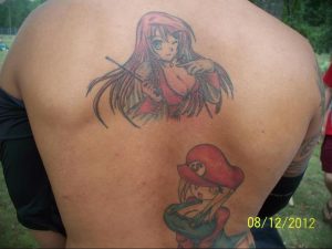 аниме тату 19.01.2020 №162 -anime tattoo- tattoo-photo.ru
