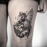 аниме тату 19.01.2020 №199 -anime tattoo- tattoo-photo.ru