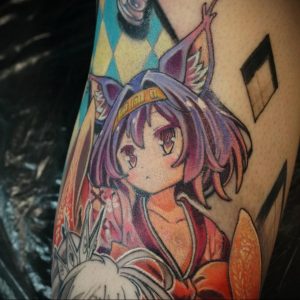 аниме тату 19.01.2020 №228 -anime tattoo- tattoo-photo.ru