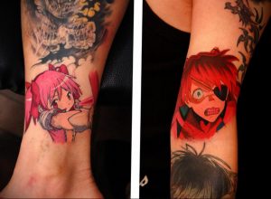 аниме тату 19.01.2020 №245 -anime tattoo- tattoo-photo.ru