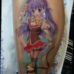 аниме тату 19.01.2020 №292 -anime tattoo- tattoo-photo.ru