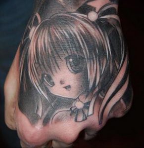 аниме тату 19.01.2020 №299 -anime tattoo- tattoo-photo.ru