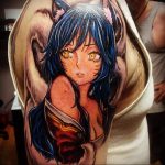 аниме тату 19.01.2020 №315 -anime tattoo- tattoo-photo.ru