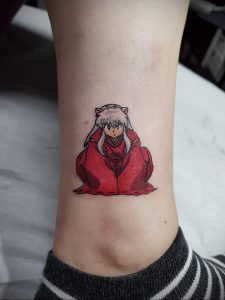 маленькие аниме тату 19.01.2020 №011 -small anime tattoos- tattoo-photo.ru