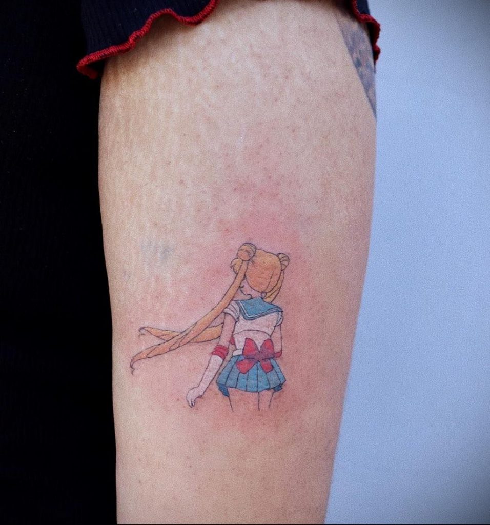 маленькие аниме тату 19.01.2020 №012 -small anime tattoos- tattoo-photo.ru  - tattoo-photo.ru