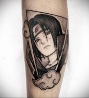 маленькие аниме тату 19.01.2020 №026 -small anime tattoos- tattoo-photo.ru