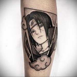 маленькие аниме тату 19.01.2020 №026 -small anime tattoos- tattoo-photo.ru