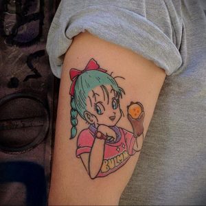 маленькие аниме тату 19.01.2020 №031 -small anime tattoos- tattoo-photo.ru