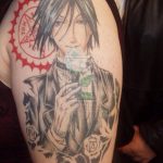 тату аниме арт 18.01.2020 №045 -anime art tattoo- tattoo-photo.ru