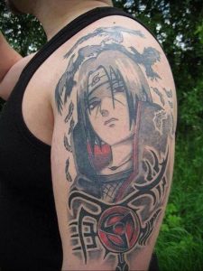 тату аниме арт 18.01.2020 №058 -anime art tattoo- tattoo-photo.ru