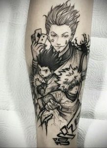 тату аниме арт 18.01.2020 №115 -anime art tattoo- tattoo-photo.ru