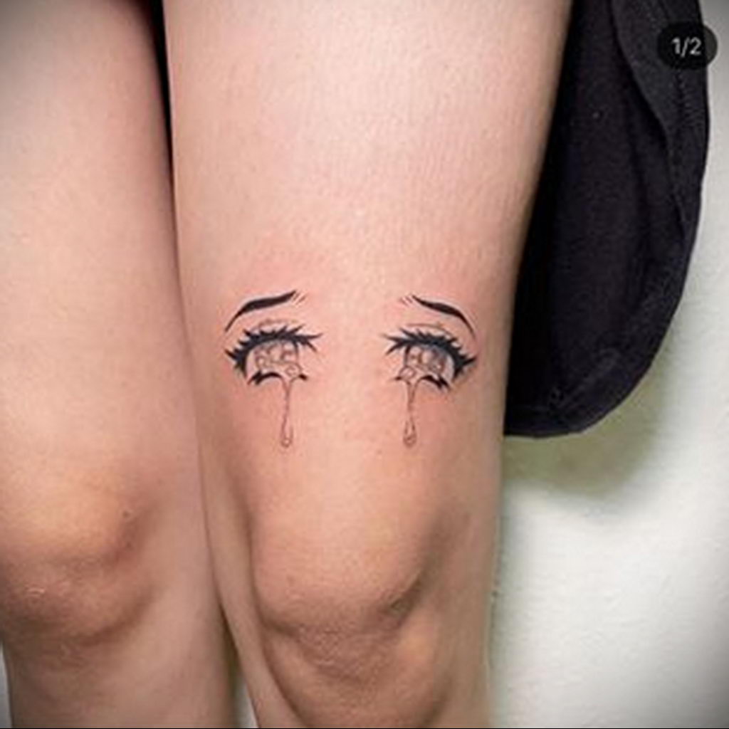 тату аниме глаза 18.01.2020 №023 -anime eyes tattoo- tattoo-photo.ru -  tattoo-photo.ru