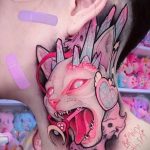 тату в стиле аниме 18.01.2020 №084 -anime style tattoo- tattoo-photo.ru