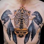 фото тату птица в клетке 02.01.2019 №048 -bird cage tattoo- tattoo-photo.ru